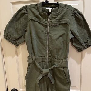 Chelsea & Violet Dark Green Jumpsuit